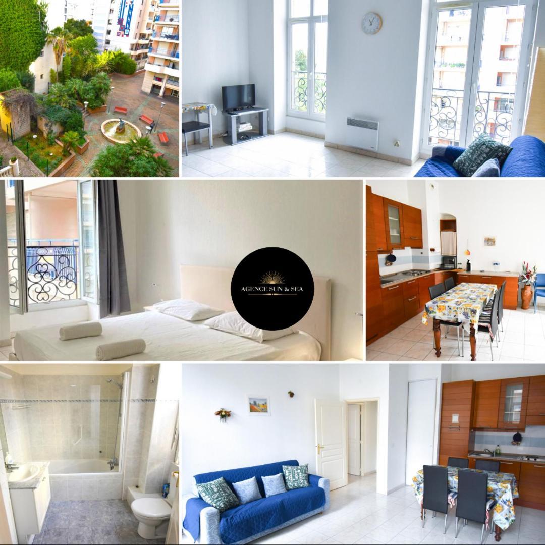 Le Jardin Des Muses -Parking Prive - Centre-Ville - Bord De Mer Ментона Екстериор снимка